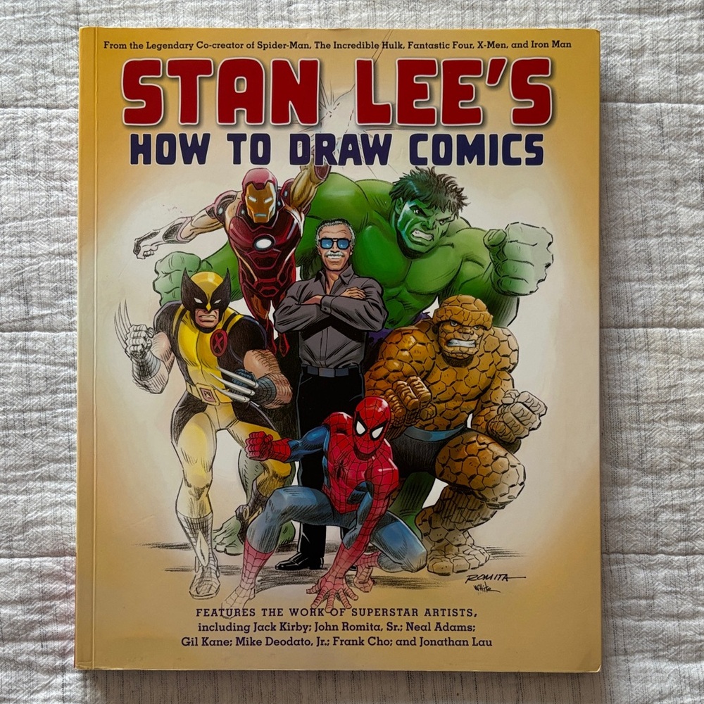 Stan Lee's How to Draw Comics Softcover Book in Color